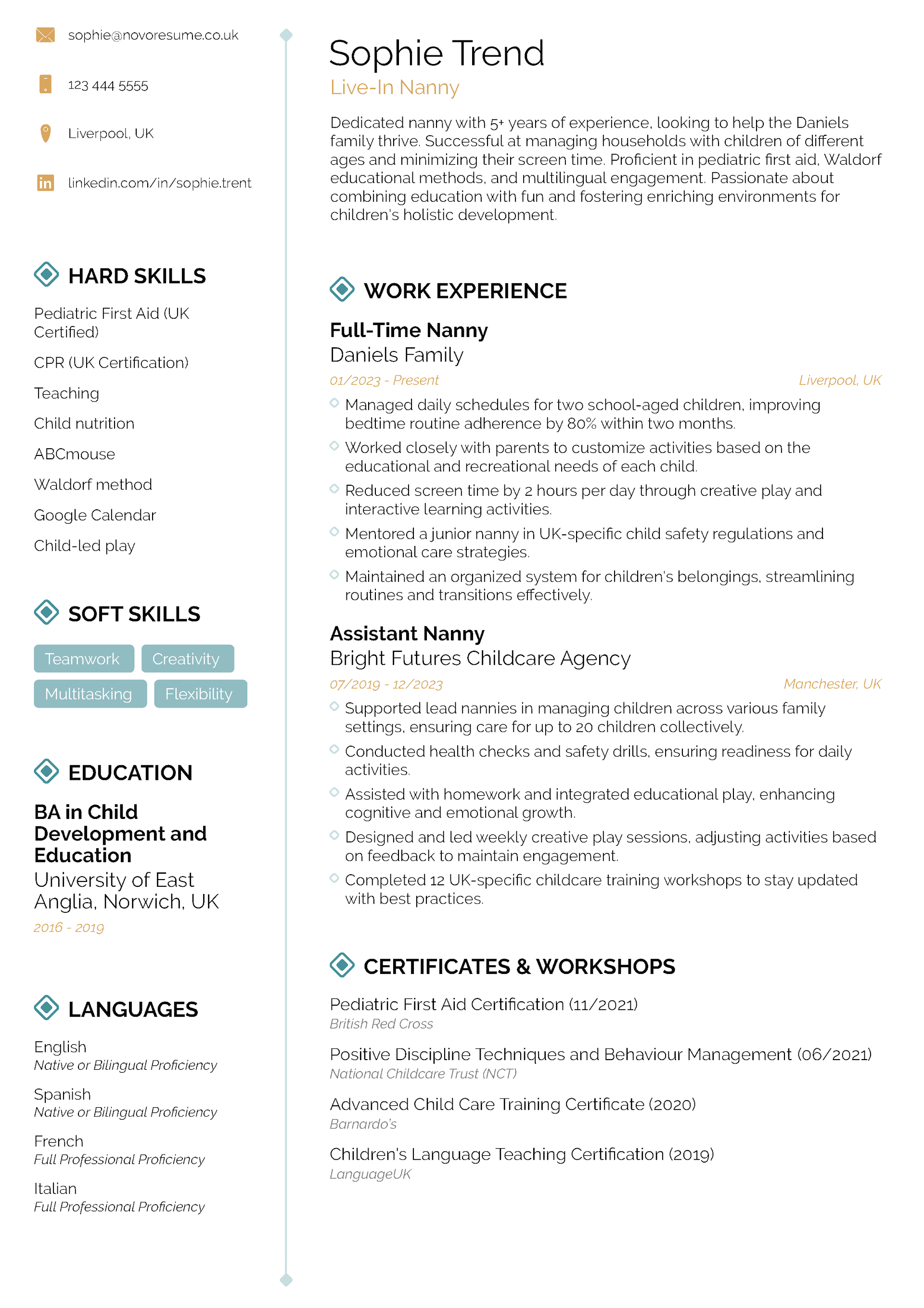 Crown CV Template
