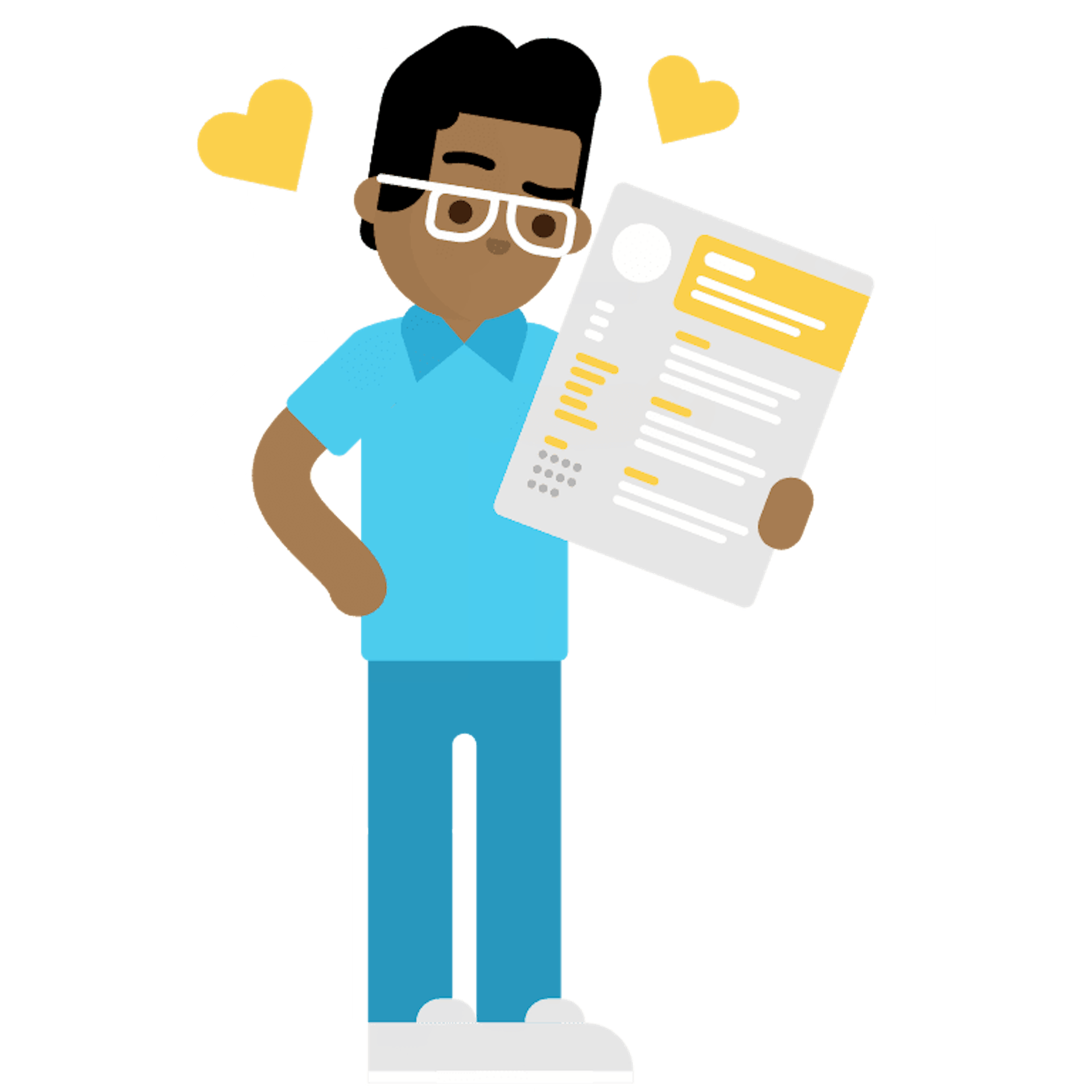 Recruiter-friendly templates