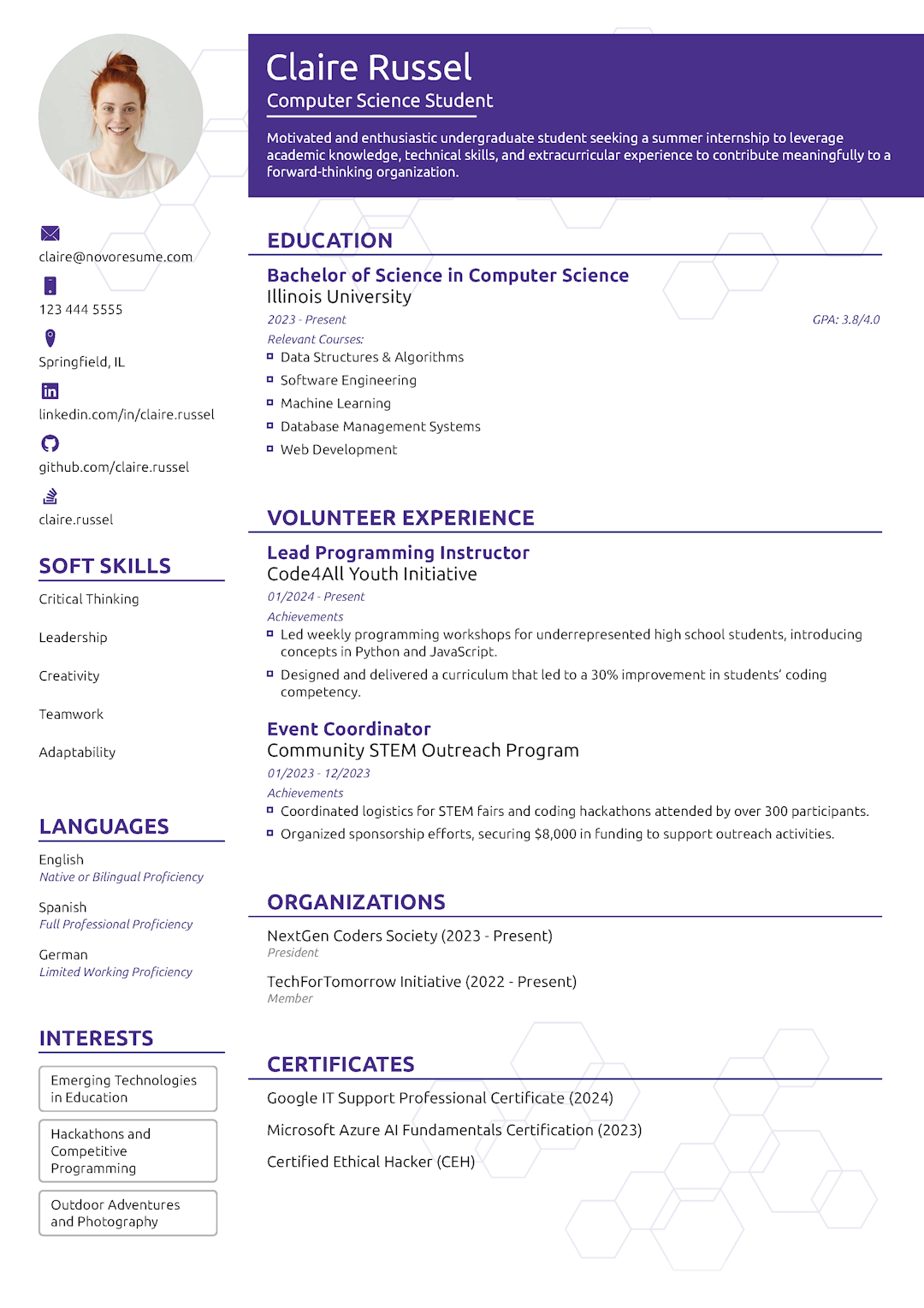 16+ Free Resume Templates [Download and Print]