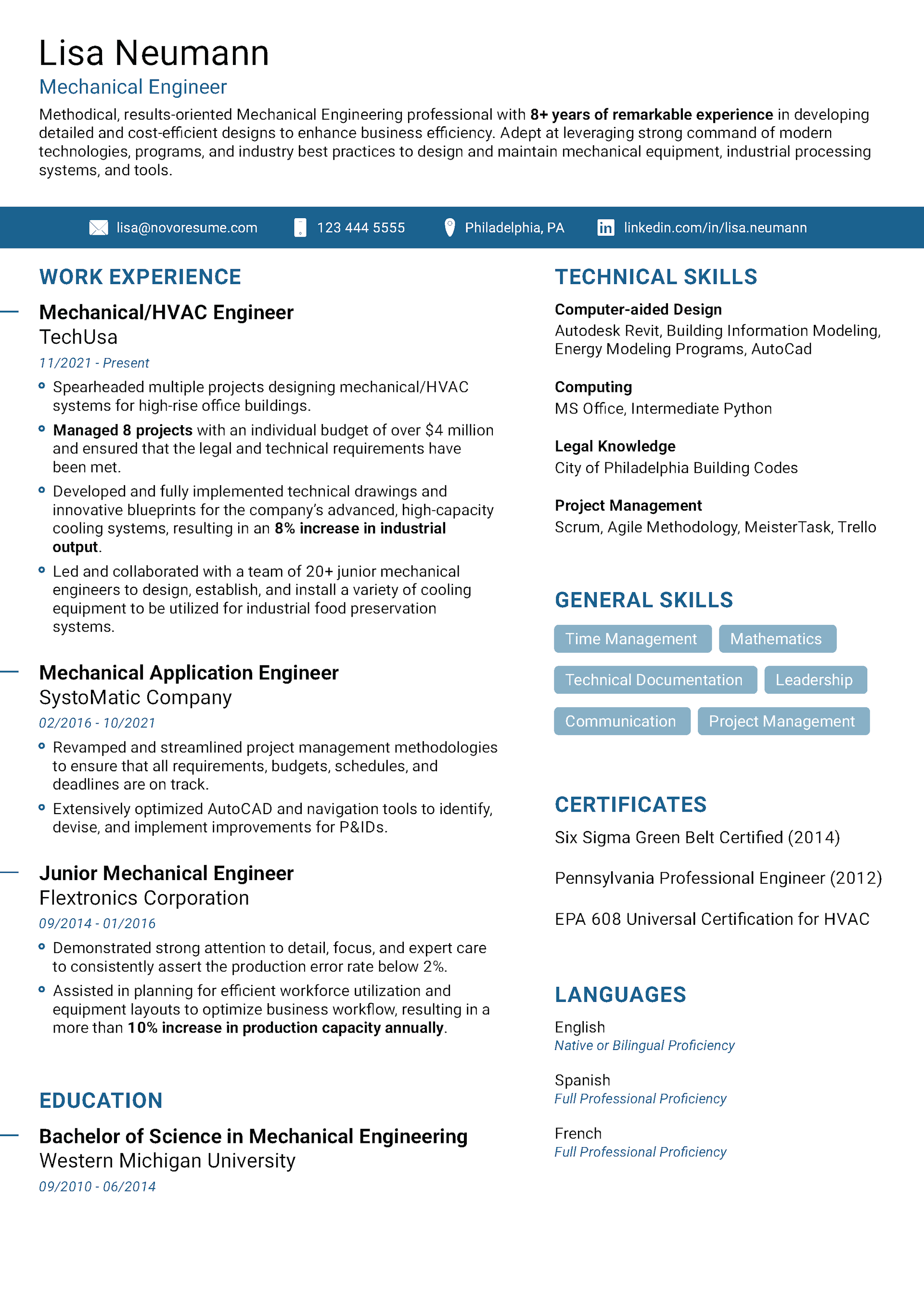 Simple Resume Template